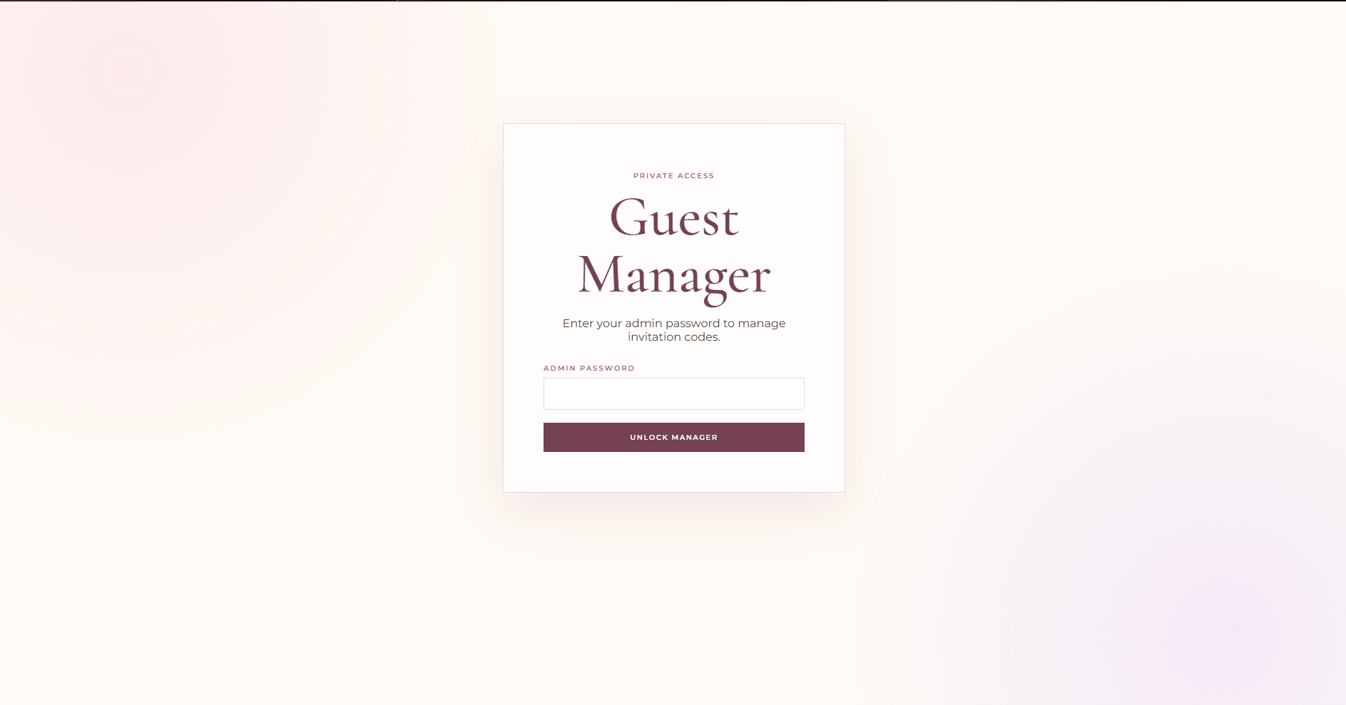 Aries and Jade guest manager list